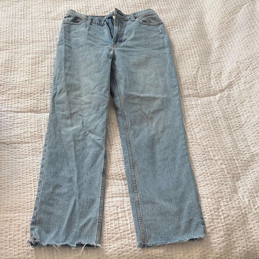 Abercrombie & Fitch 90s Ultra High Rise Straight jeans